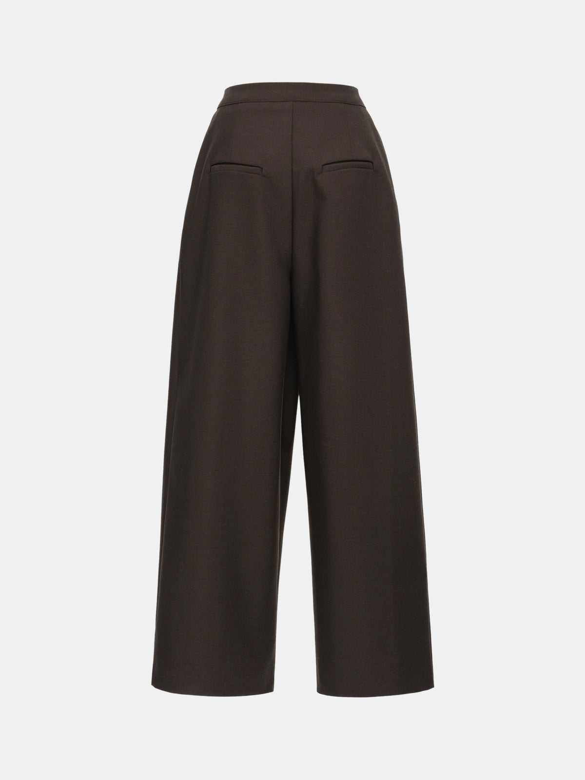 Leiko Pleated Trousers, Brown