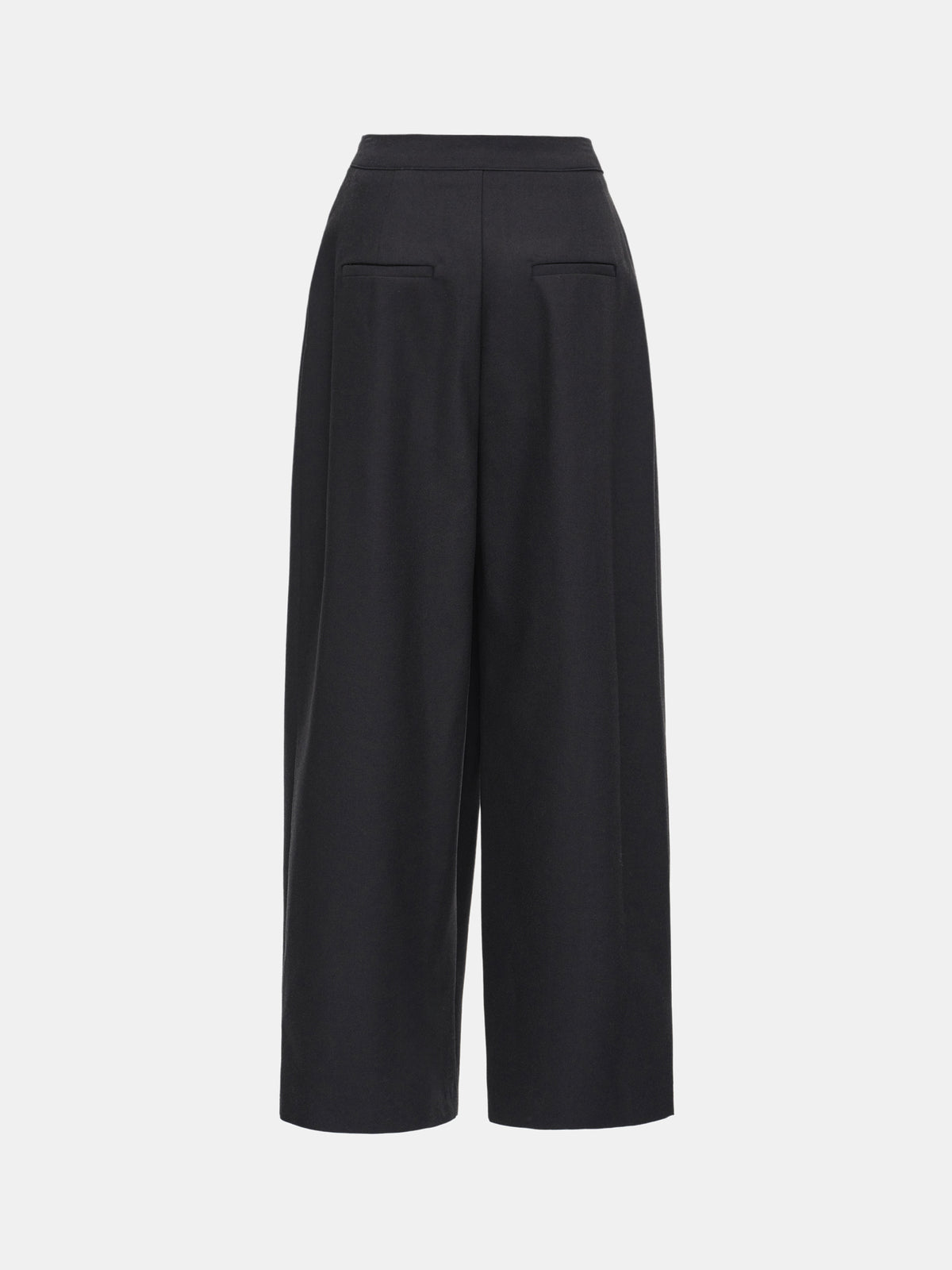 Leiko Pleated Trousers, Black