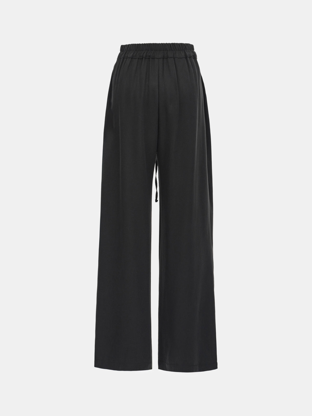 Cigar Drawstring Trousers, Black