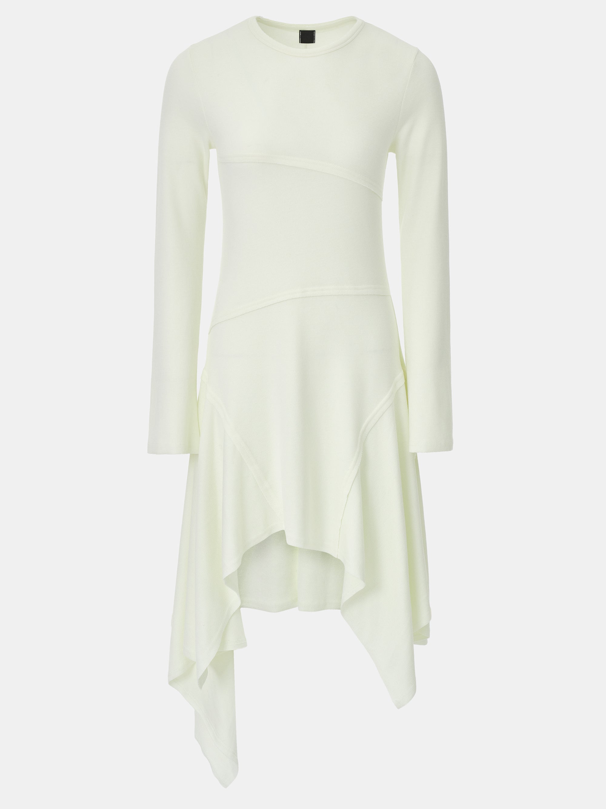 Asymmetric Tiered Dress, Cream SourceUnknown Asymmetric Tiered Dress, Cream SourceUnknown