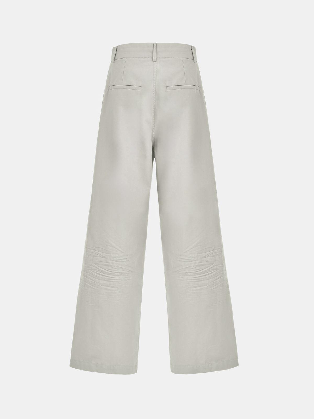 Ragni Creased-Effect Trousers, Grey