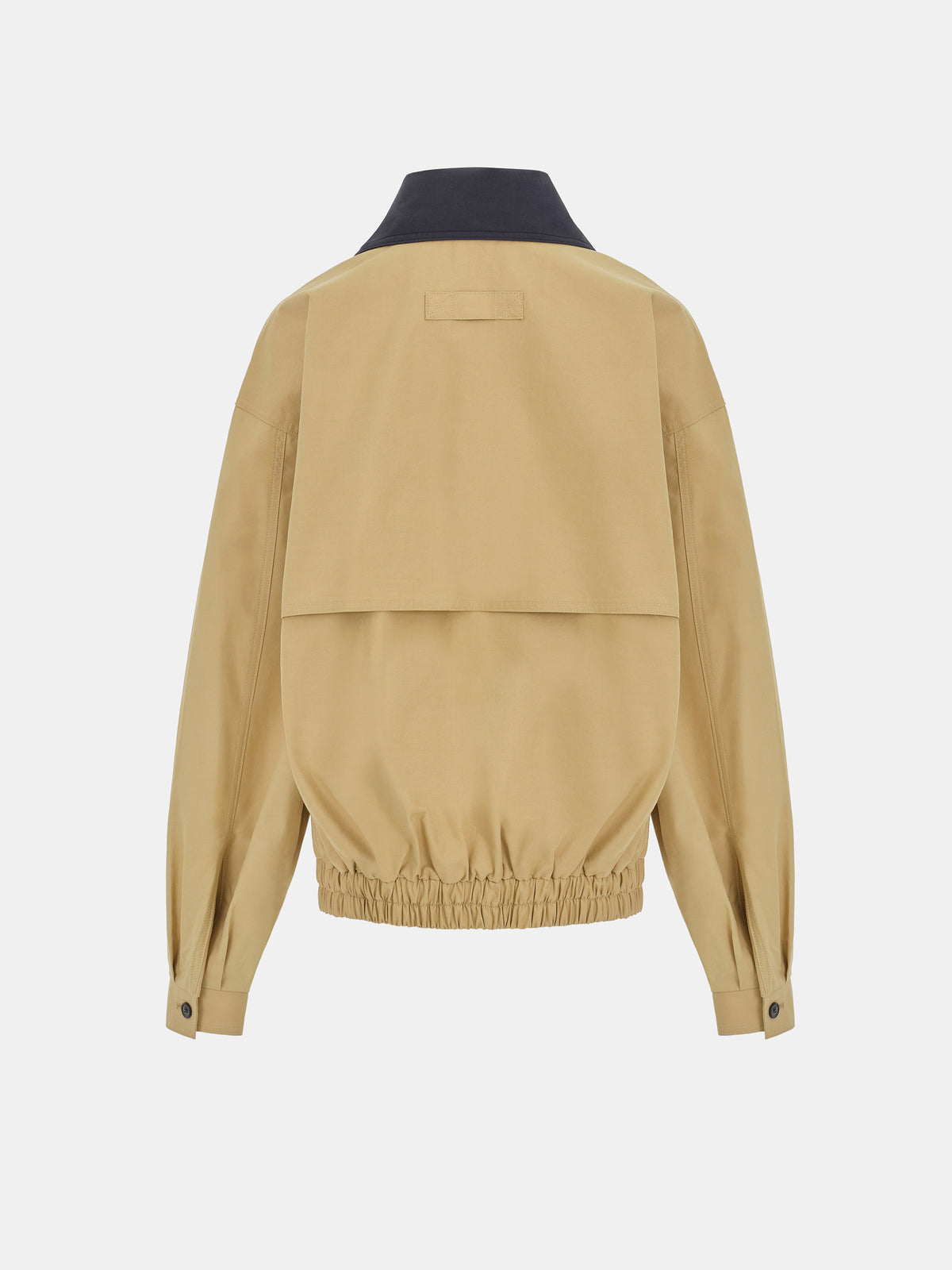 Carnaby Layered Collar Blouson Jacket, Beige