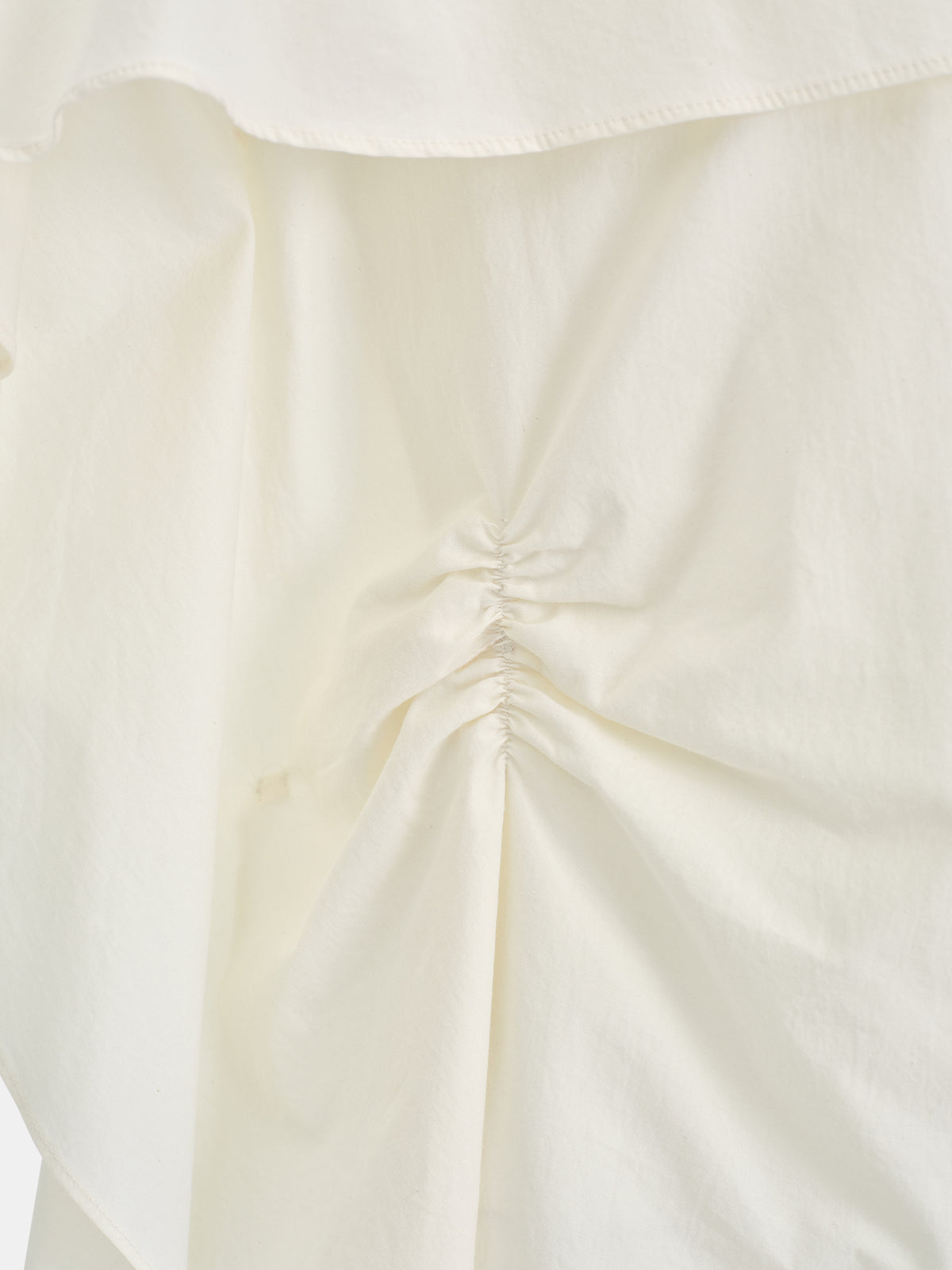 Dane Layered Cape Top, Ivory