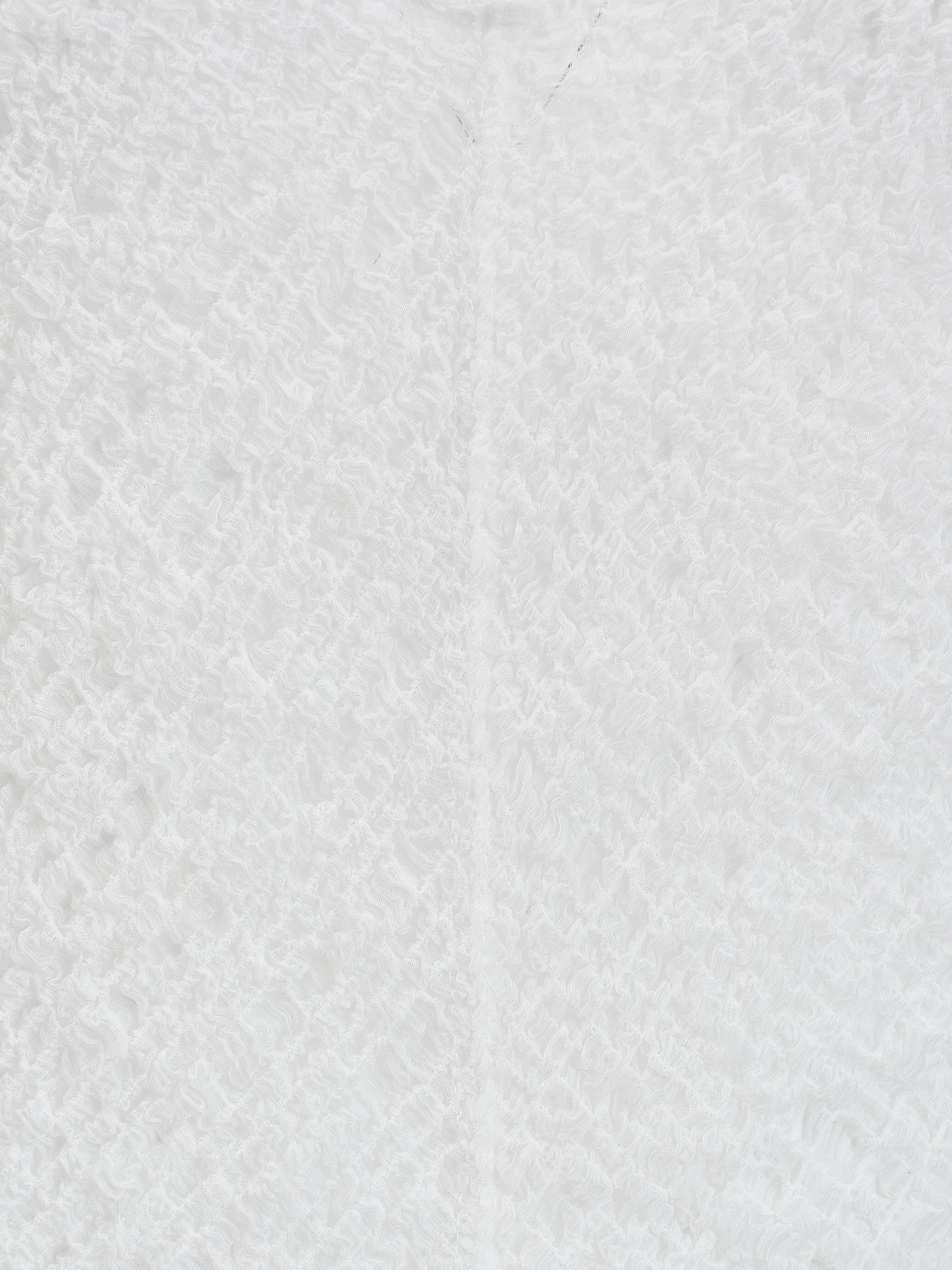 Rhea Crinkled Crepe Top, White