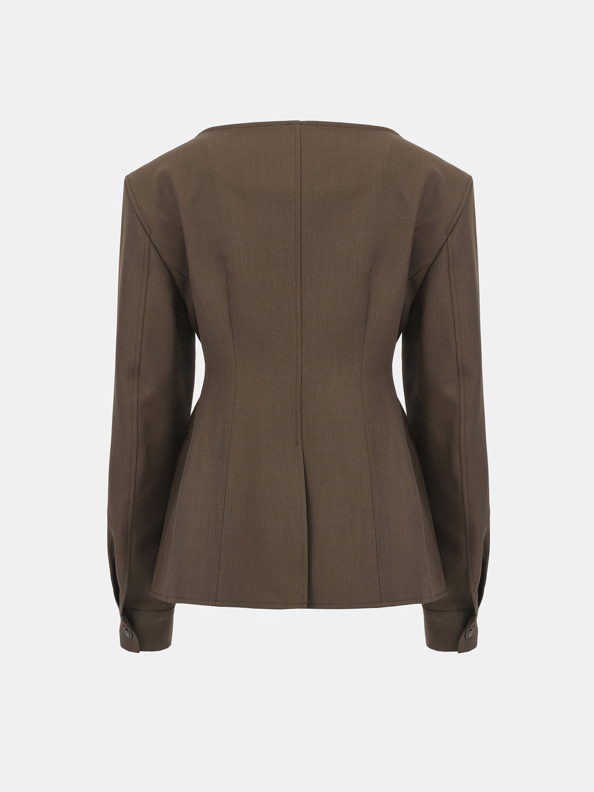 Matteo Cinched Blazer, Brown