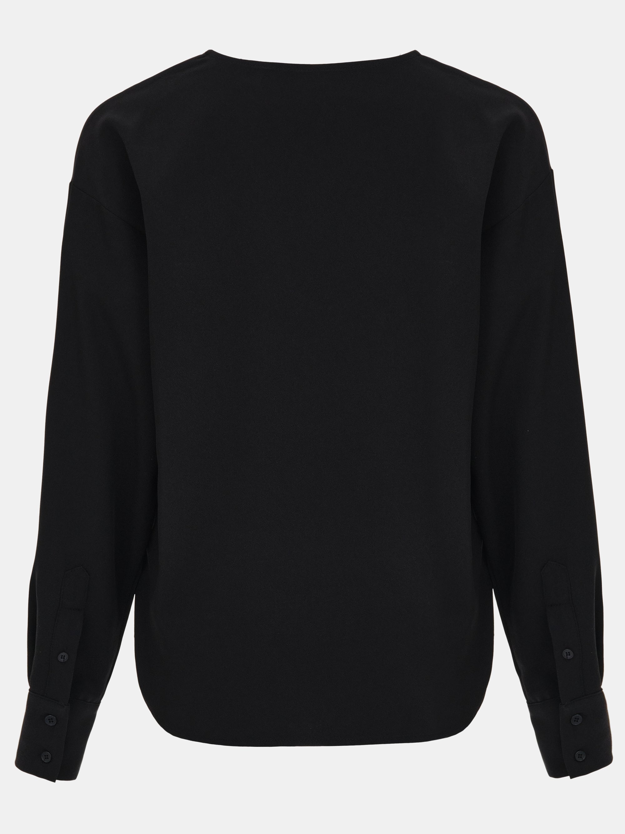 Scoop-Neck Top, Black