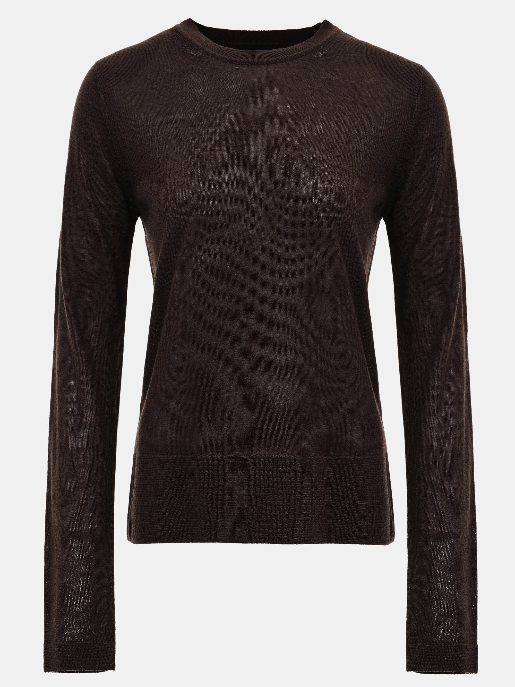 Padded Wool Knit, Brown