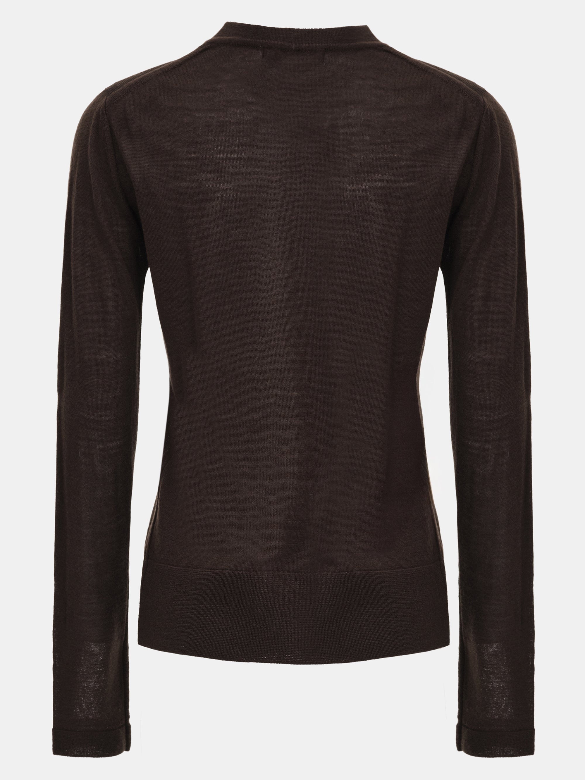 Padded Wool Knit, Brown