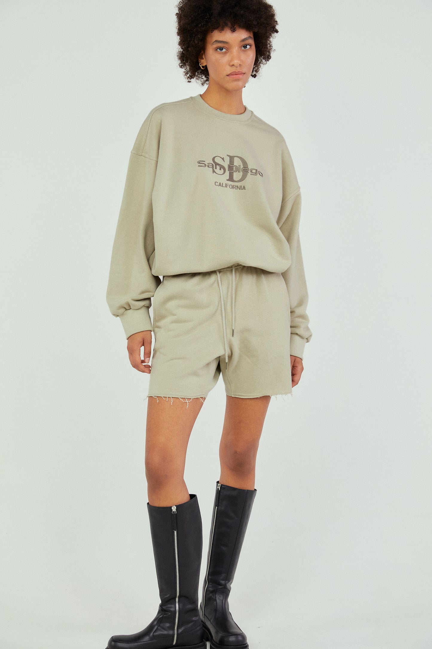 San Diego Sweatshirt, Ecru