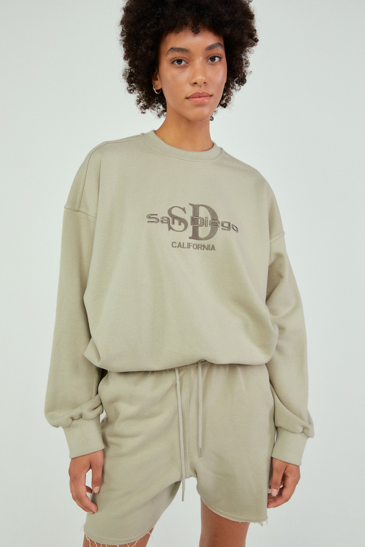 San Diego Sweatshirt, Ecru