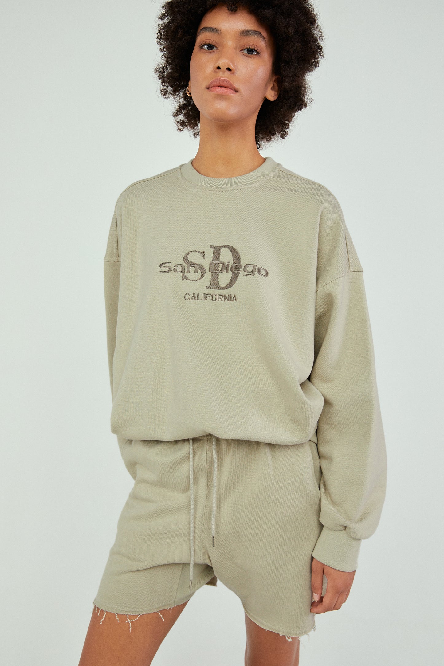 San Diego Sweatshirt, Ecru