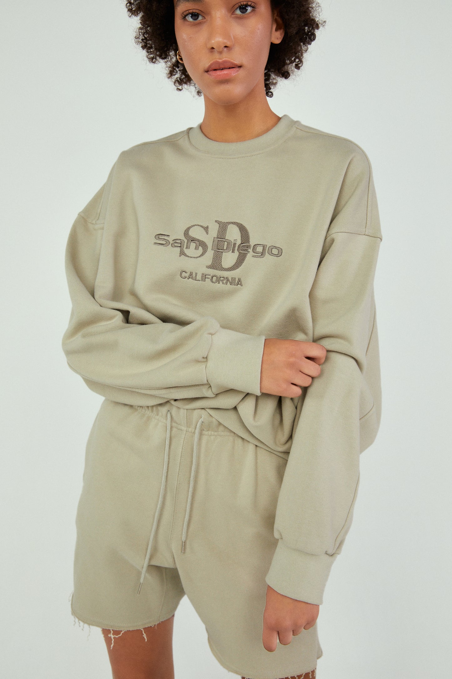 San Diego Sweatshirt, Ecru