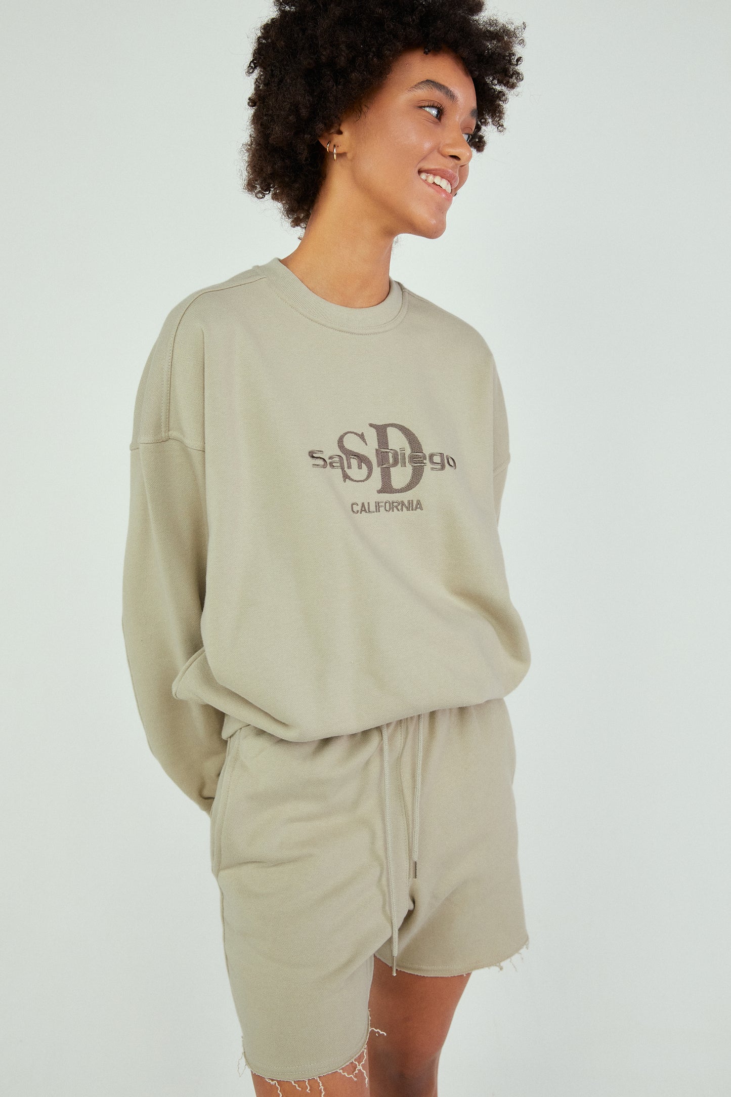 San Diego Sweatshirt, Ecru