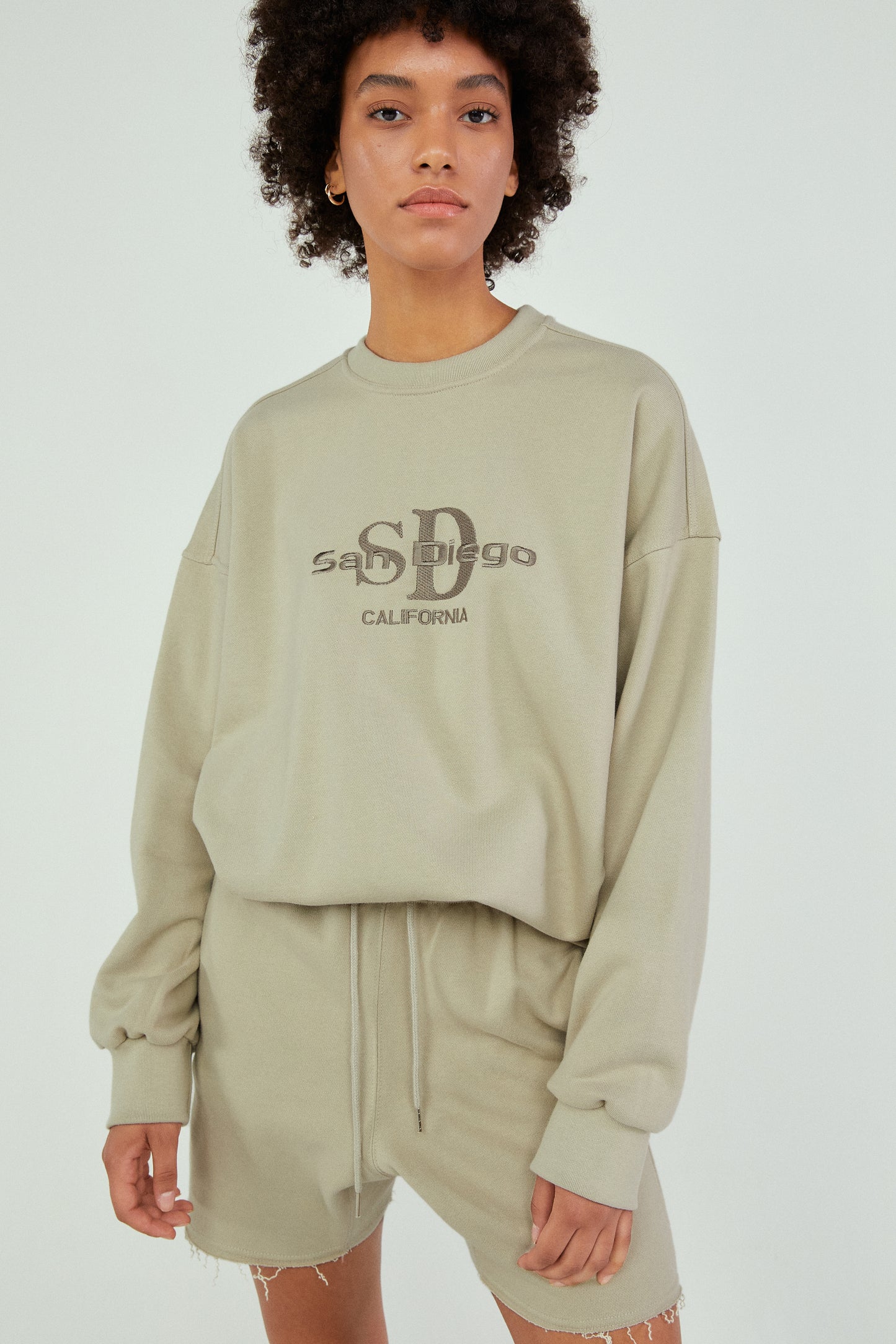 San Diego Sweatshirt, Ecru