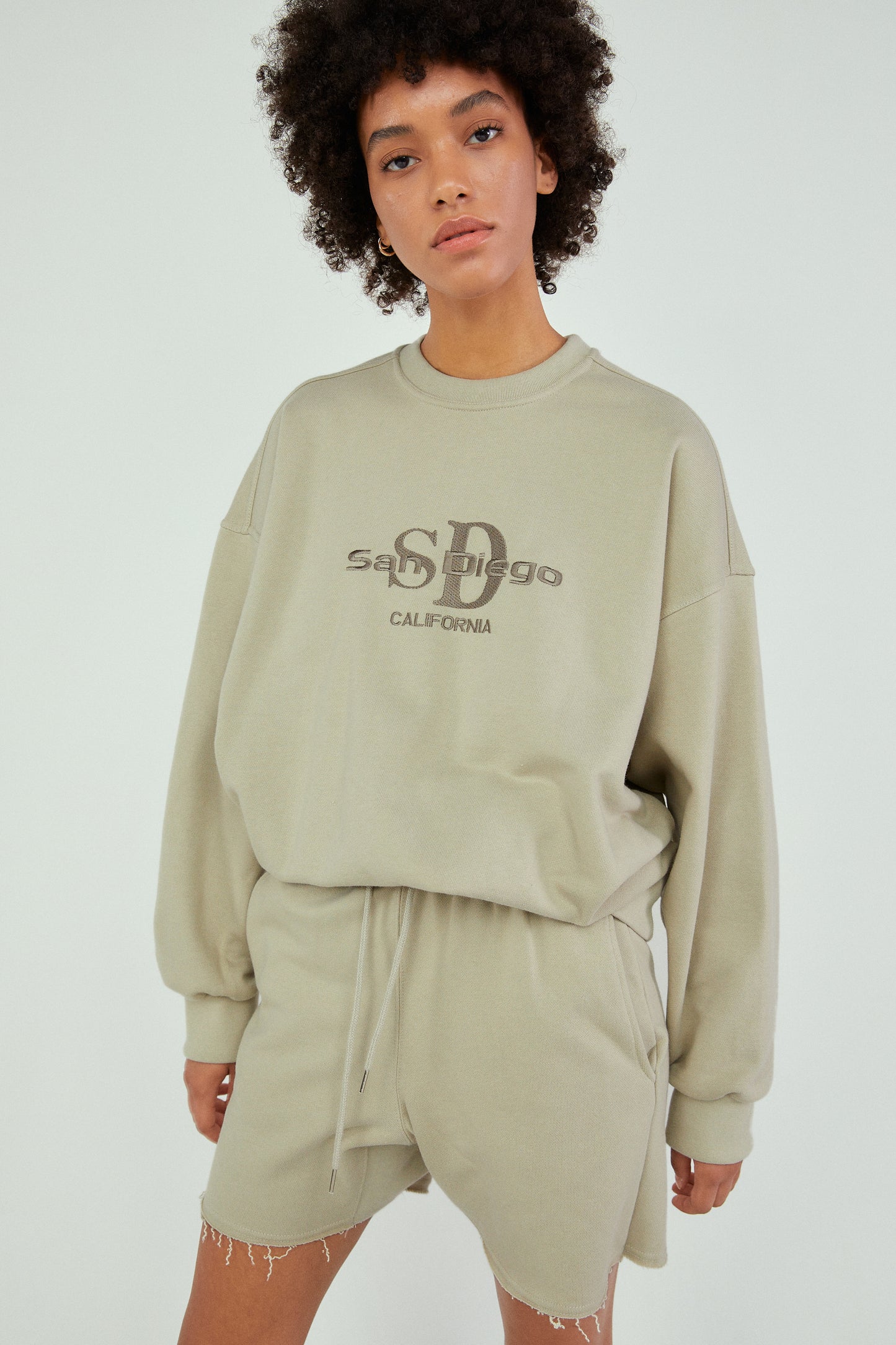 San Diego Sweatshirt, Ecru