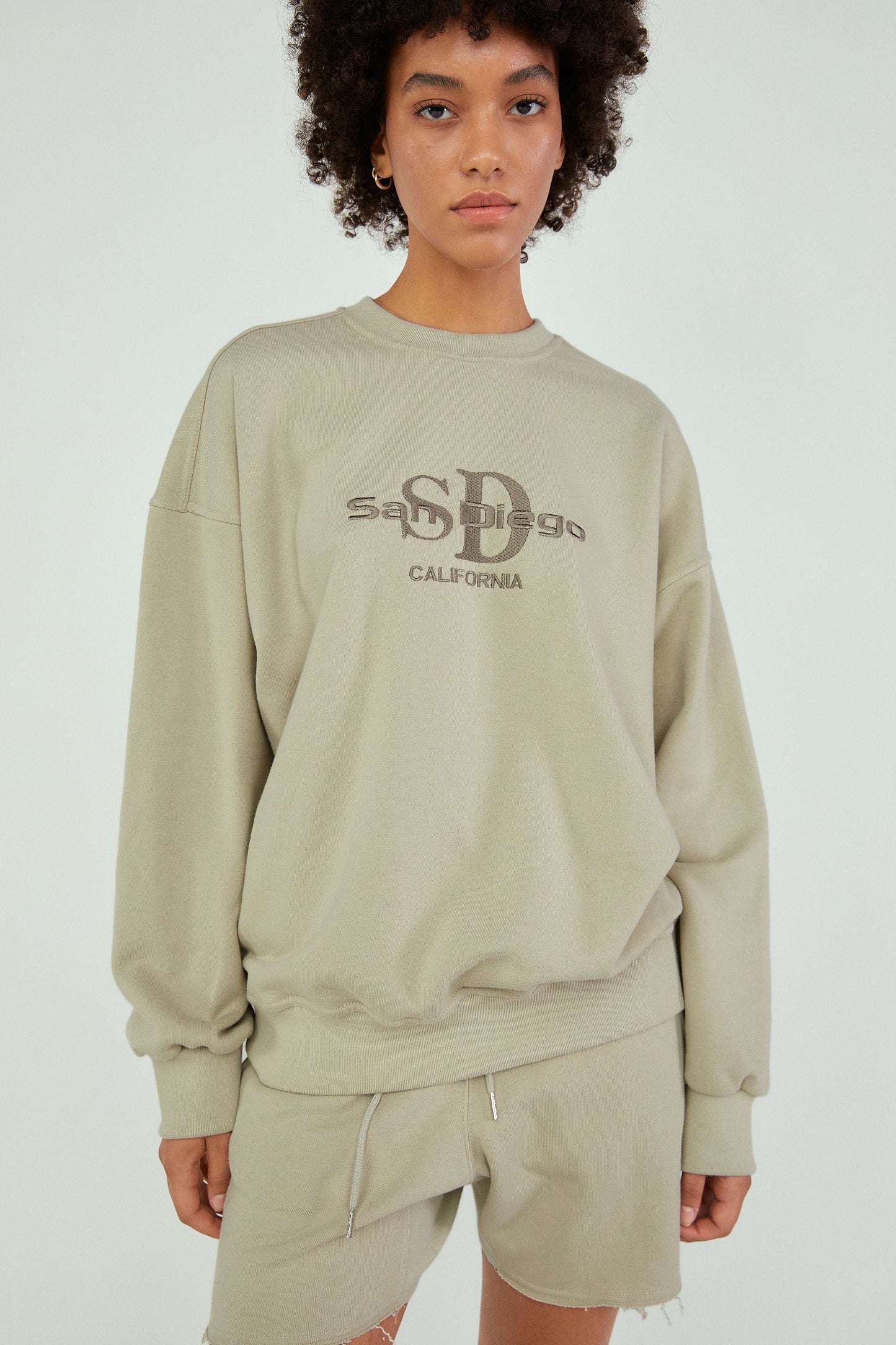 San Diego Sweatshirt, Ecru