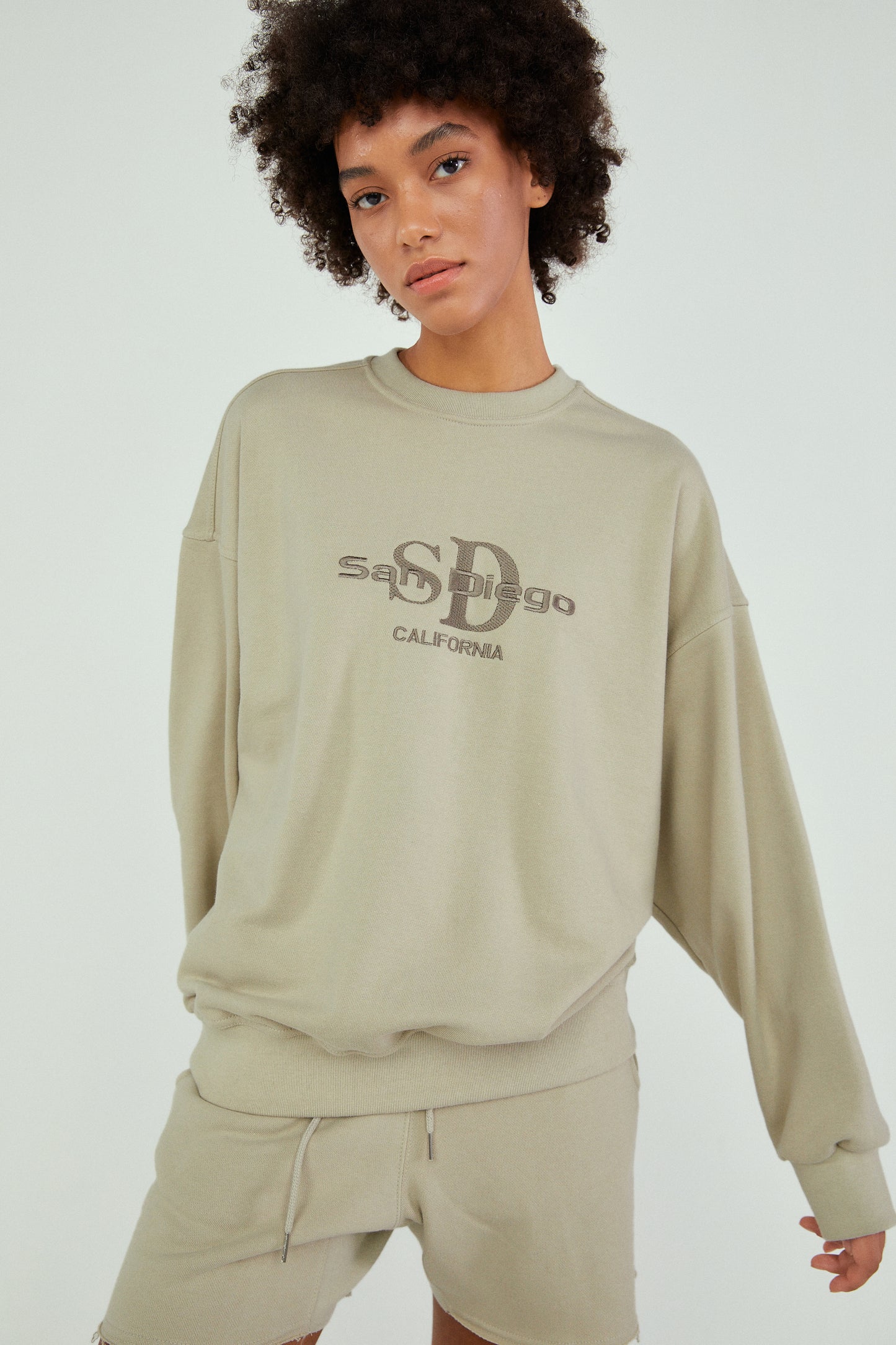 San Diego Sweatshirt, Ecru