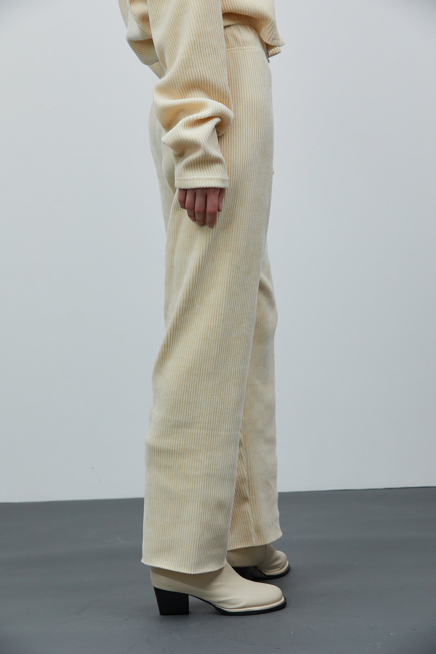 Corduroy Sweatpants, Ivory