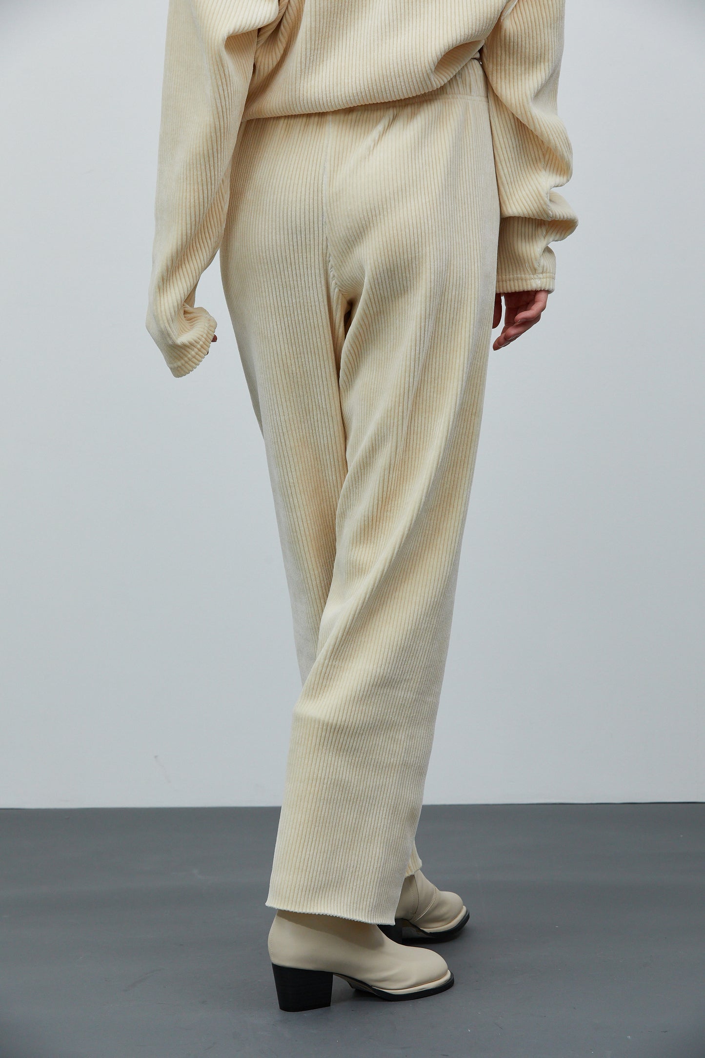 Corduroy Sweatpants, Ivory