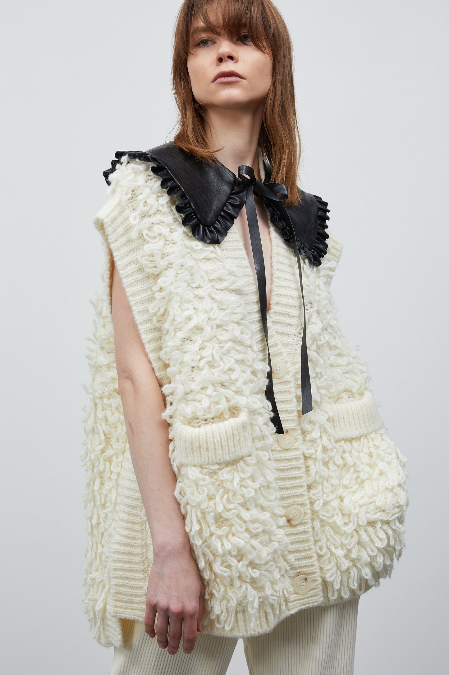 Leather Collar, Black