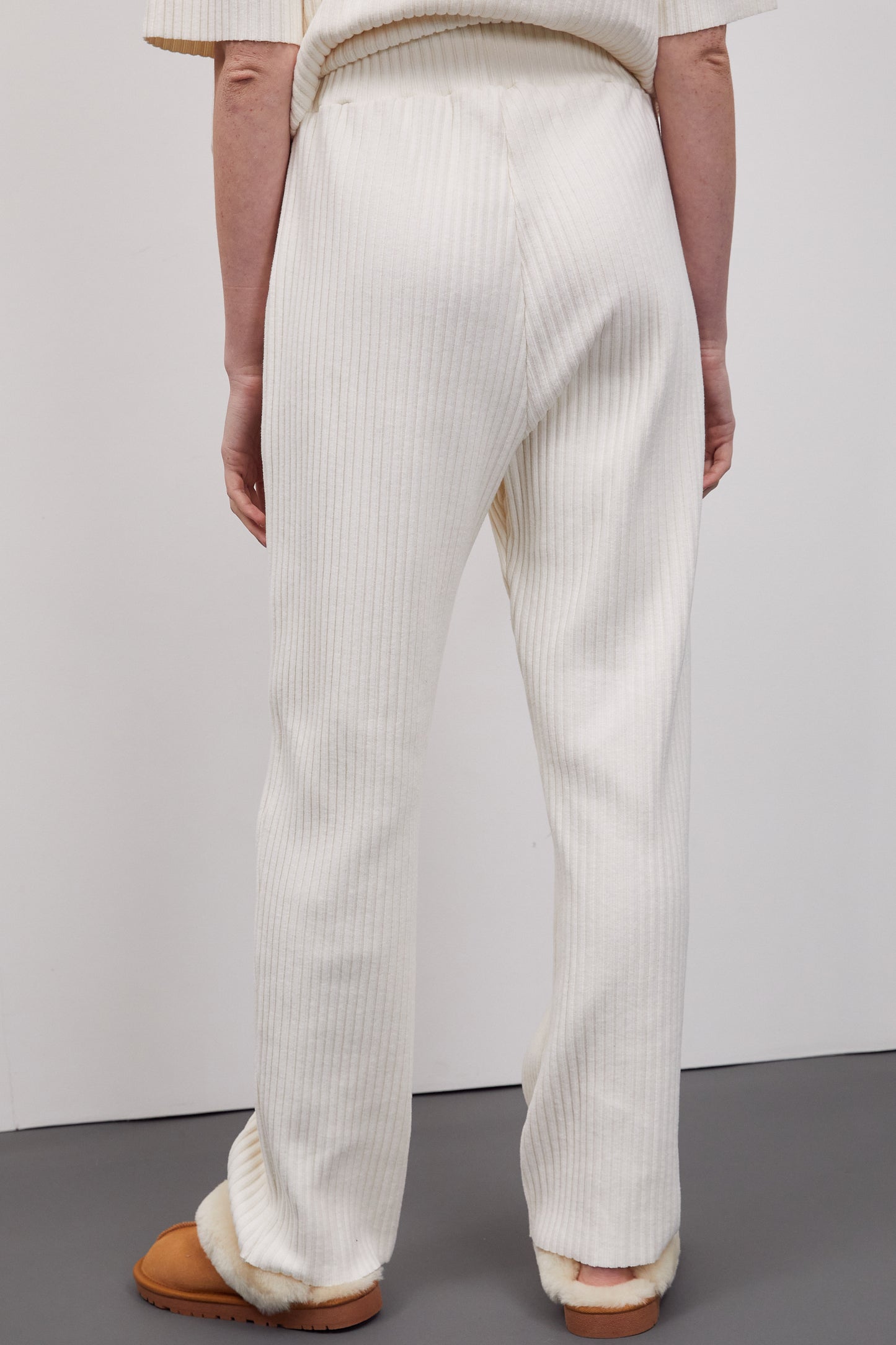 Corduroy Lounge Pants, Ivory