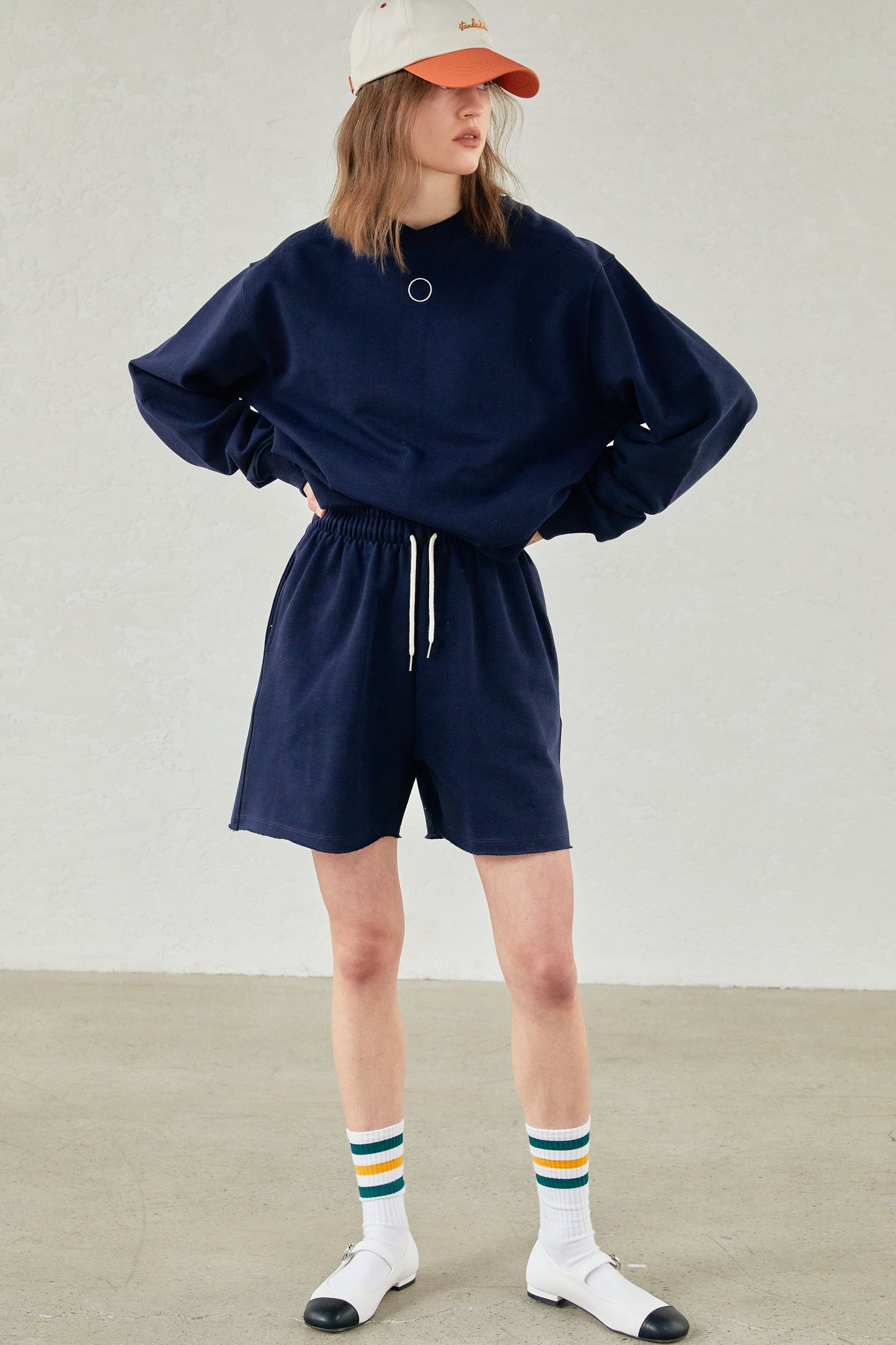 Varsity Shorts, Navy