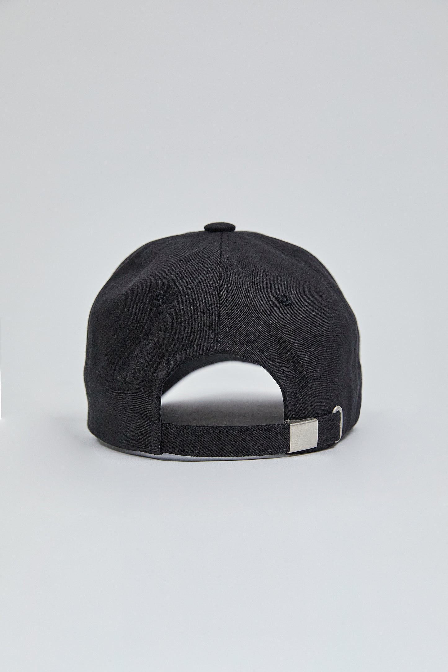 Alphabet Embroidered Ballcap, Black