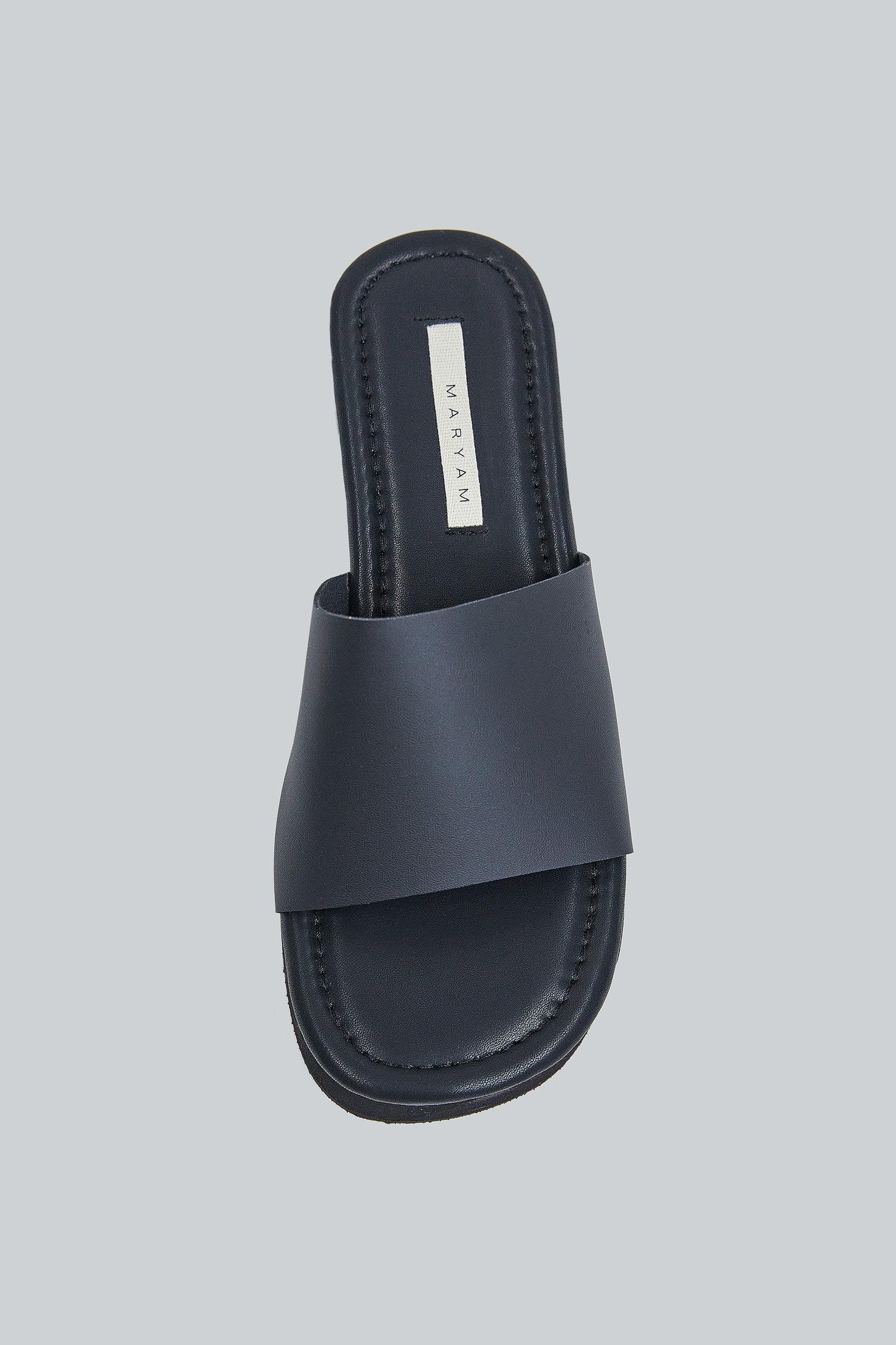 High Block Heel Sandals, Black