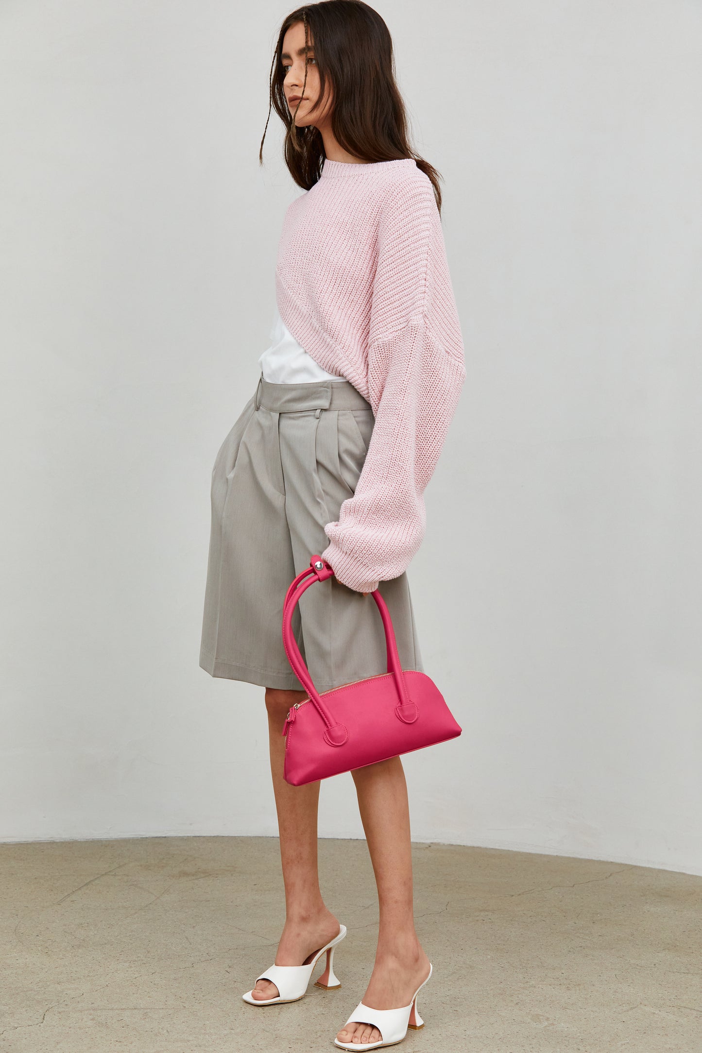 Mini Bowling Bag, Magenta