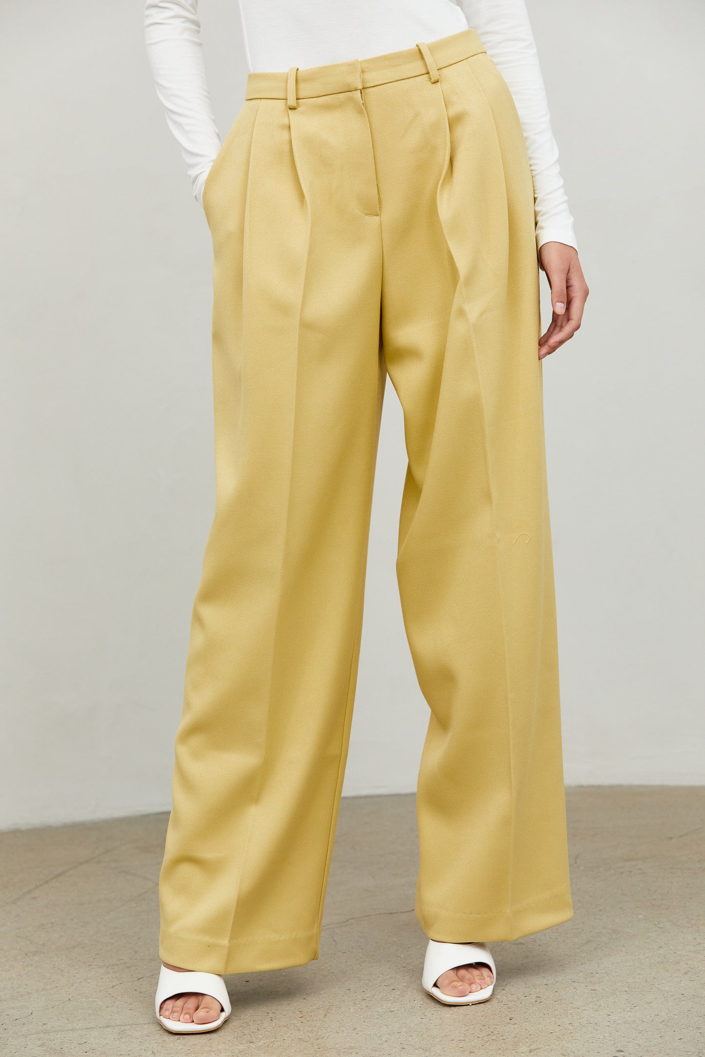 Tailored Pressed Crease Trouser, Tuscan Sun