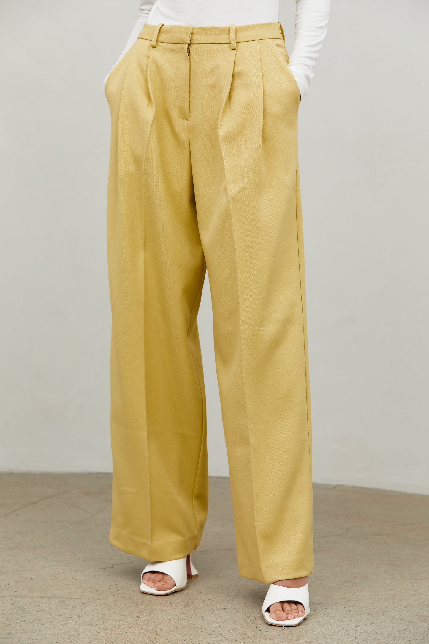 Tailored Pressed Crease Trouser, Tuscan Sun