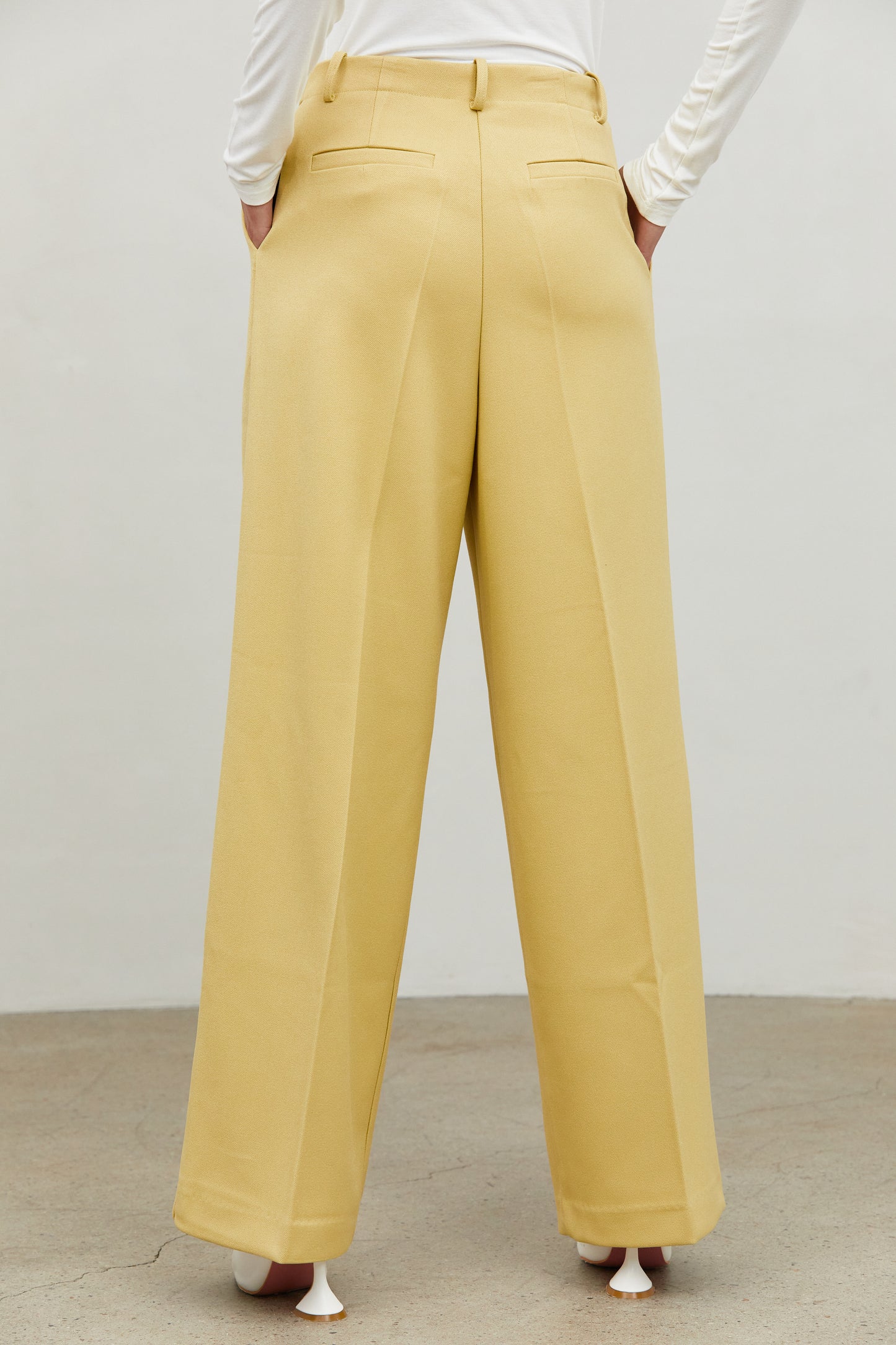 Tailored Pressed Crease Trouser, Tuscan Sun
