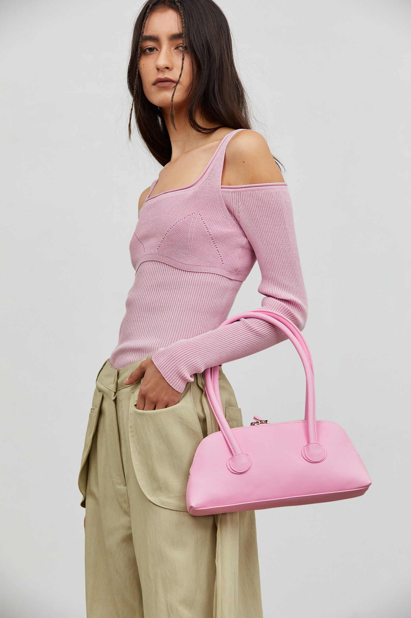 Mini Bowling Bag, Peony