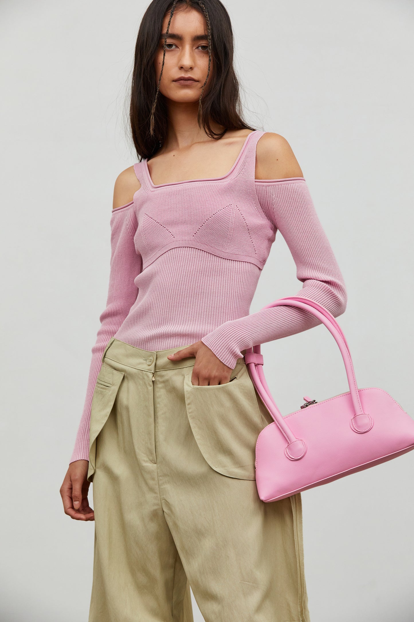 Mini Bowling Bag, Peony