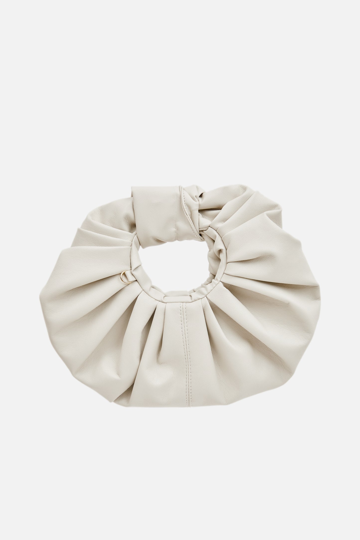 Mini Croissant Bag, Ivory