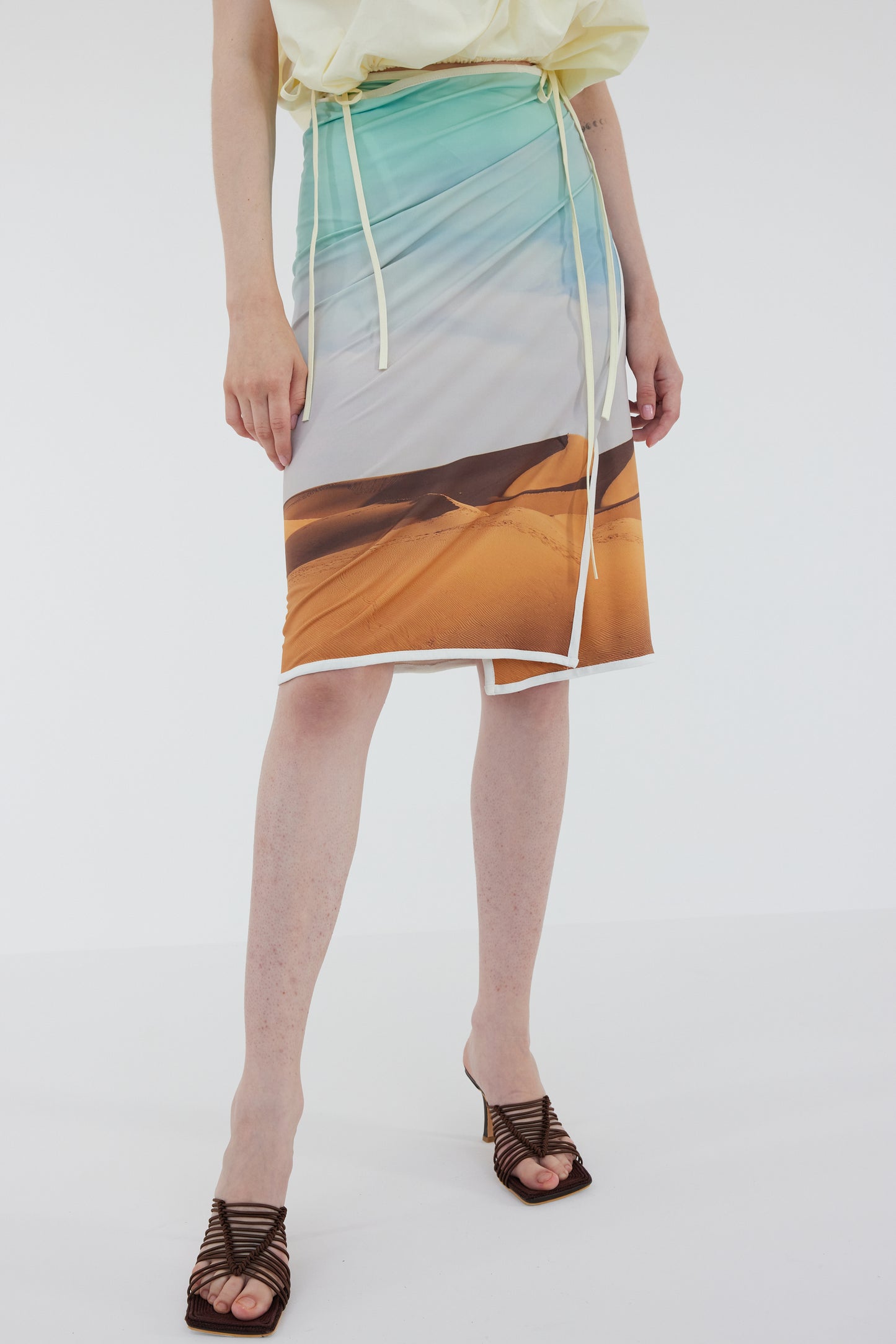 Stretch Jersey Wrap, Sahara