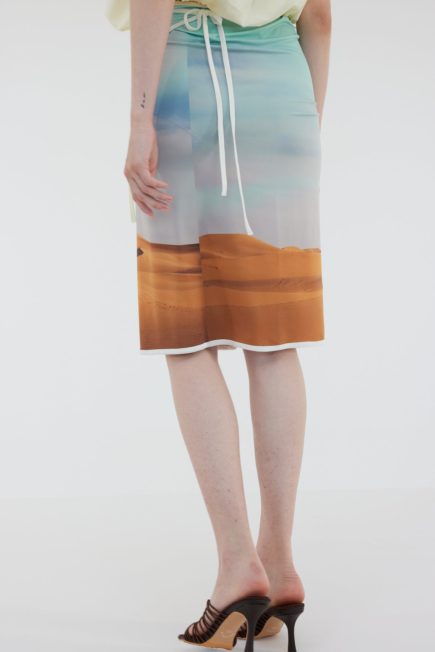 Stretch Jersey Wrap, Sahara