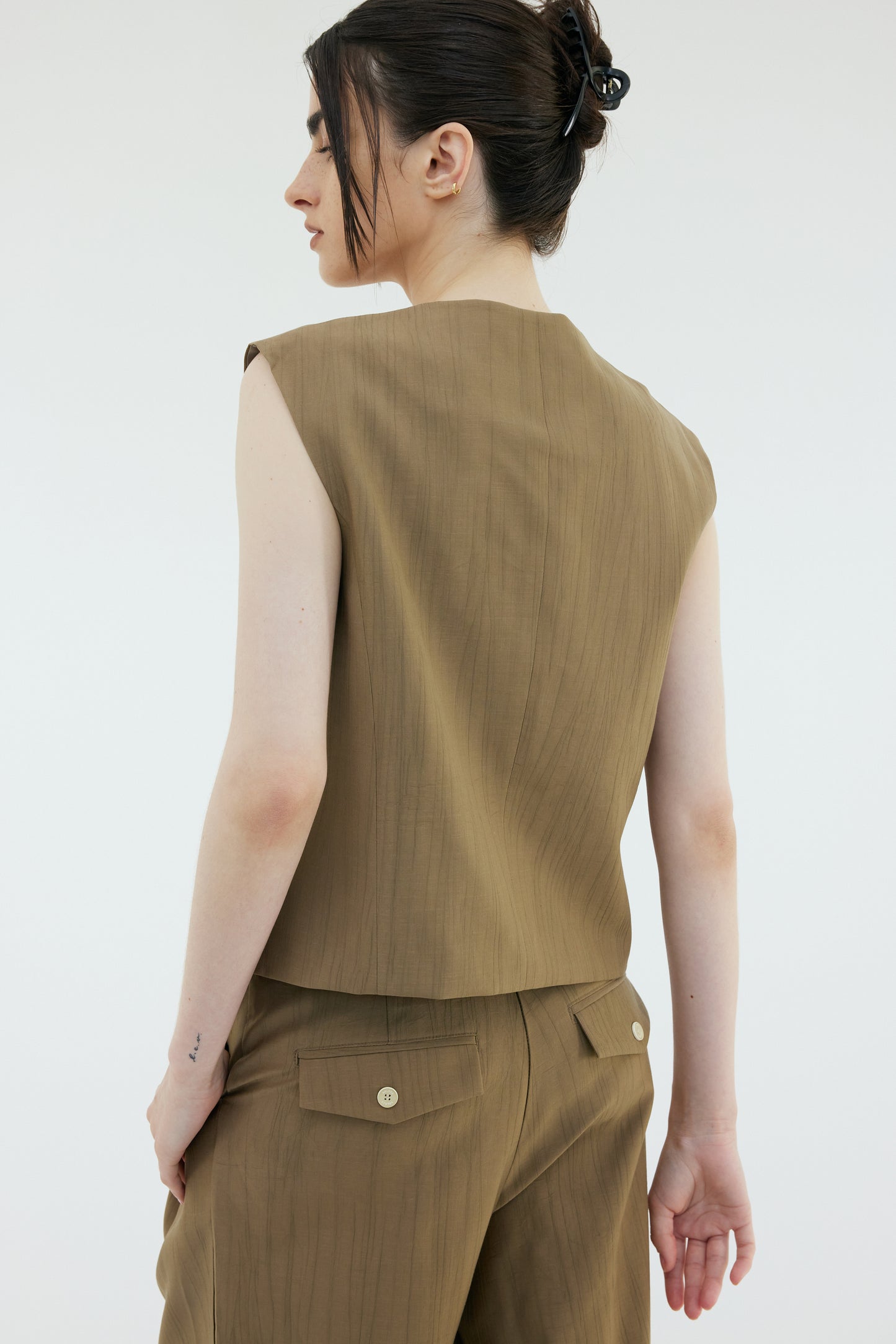 Soft Touch Suit Waistcoat, Peanut