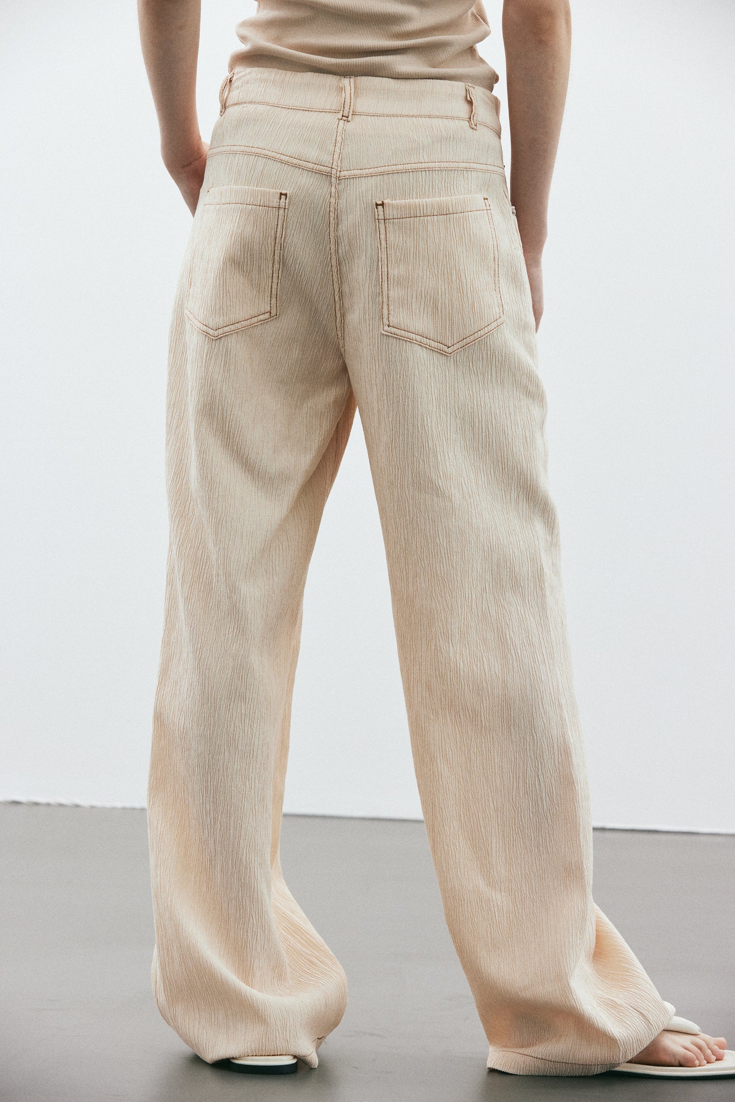 Breathable Boy Pants, Magnolia