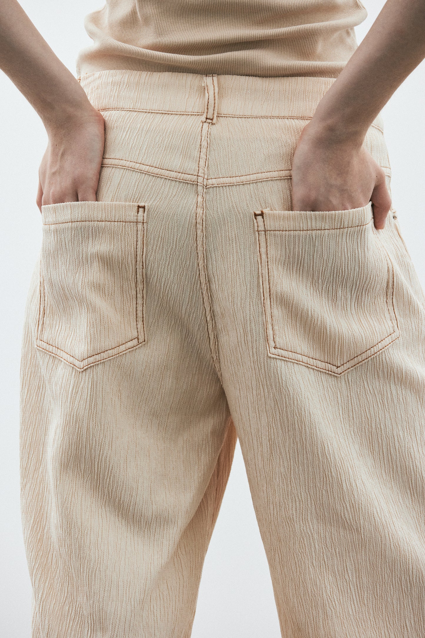 Breathable Boy Pants, Magnolia