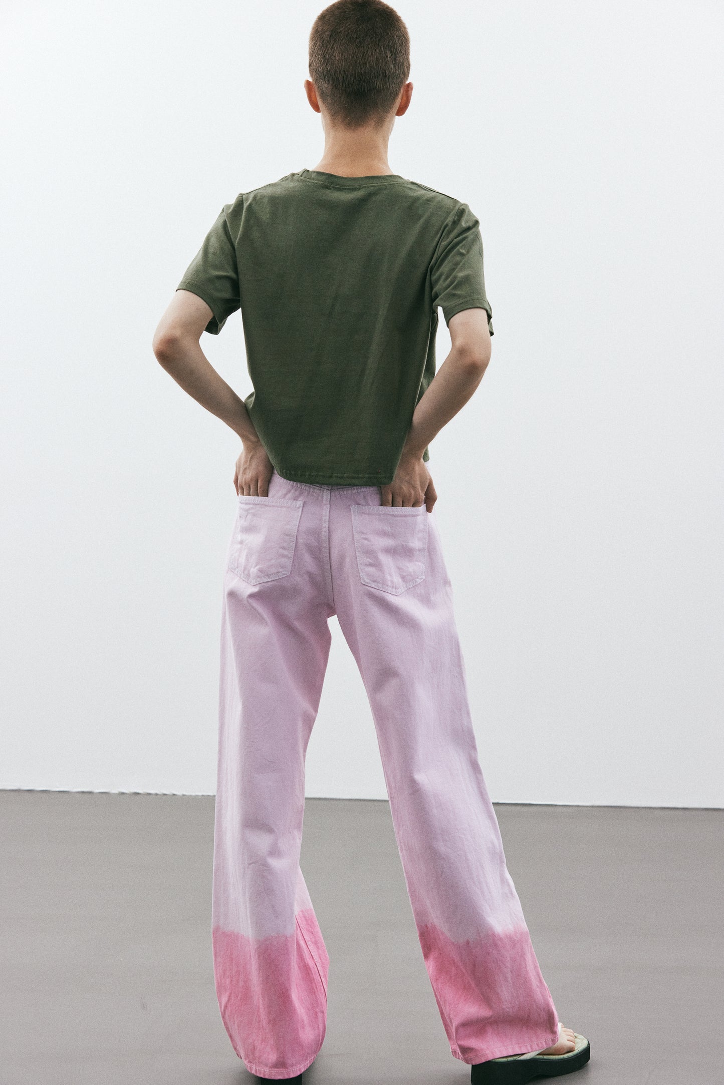 Dip Dye Jeans, Lotus