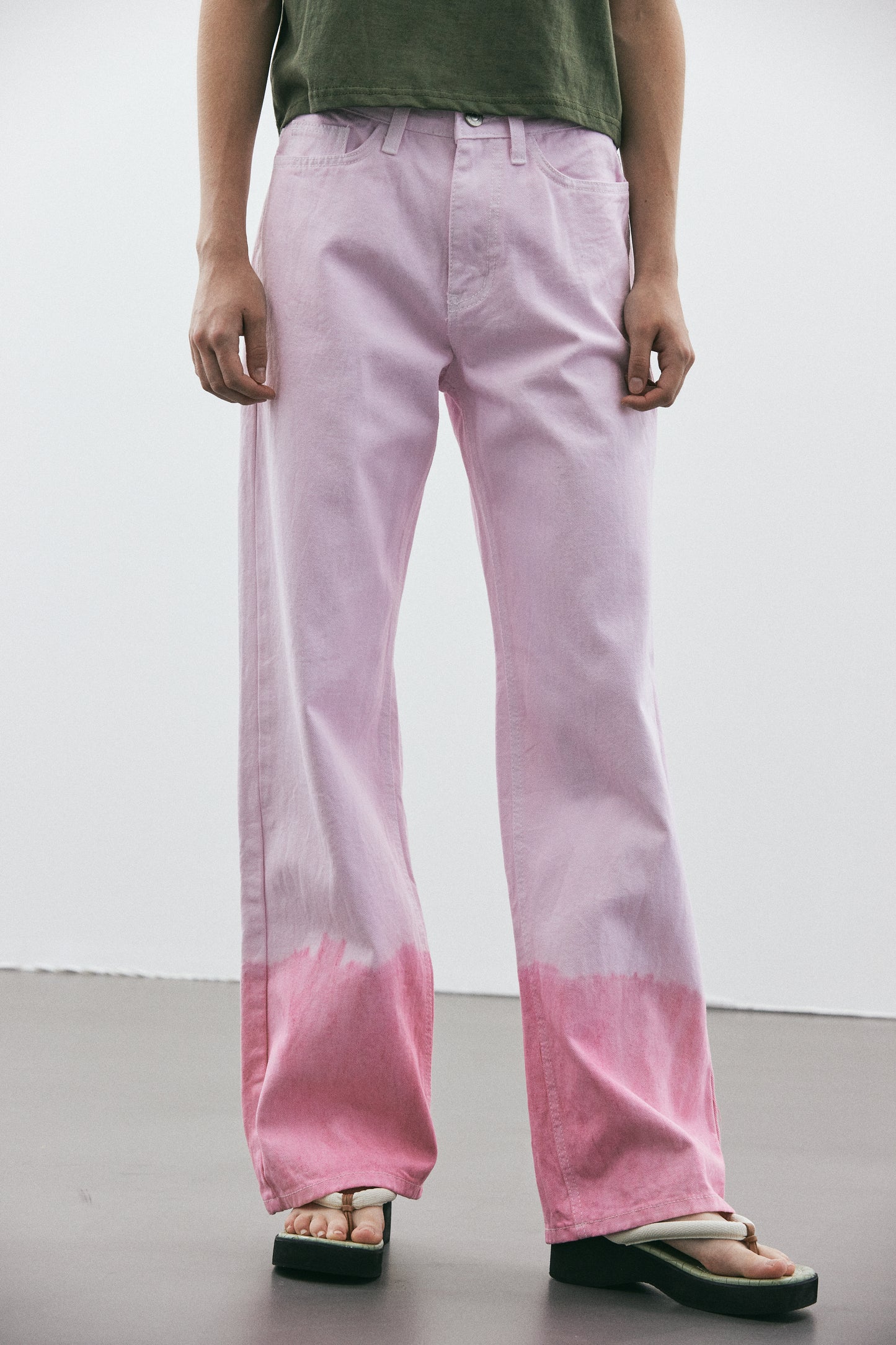 Dip Dye Jeans, Lotus