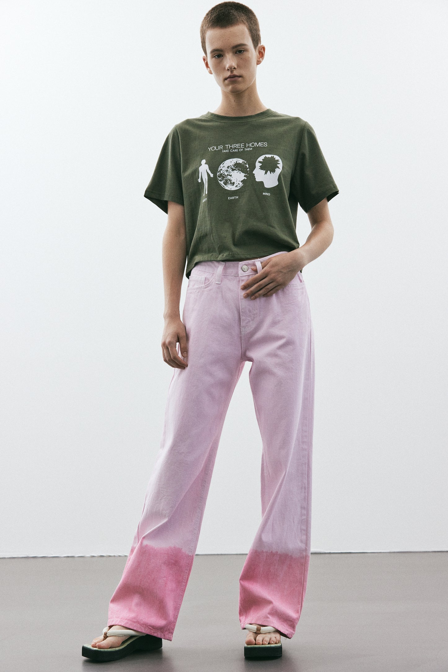 Dip Dye Jeans, Lotus