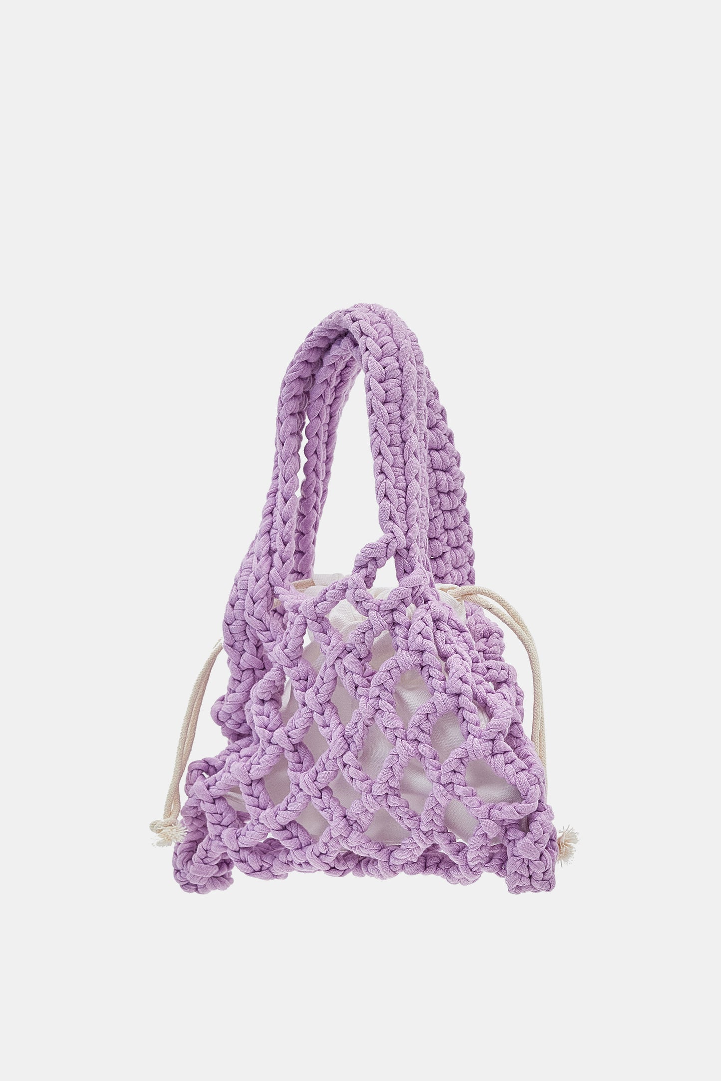 Crochet Micro Bag, Petal