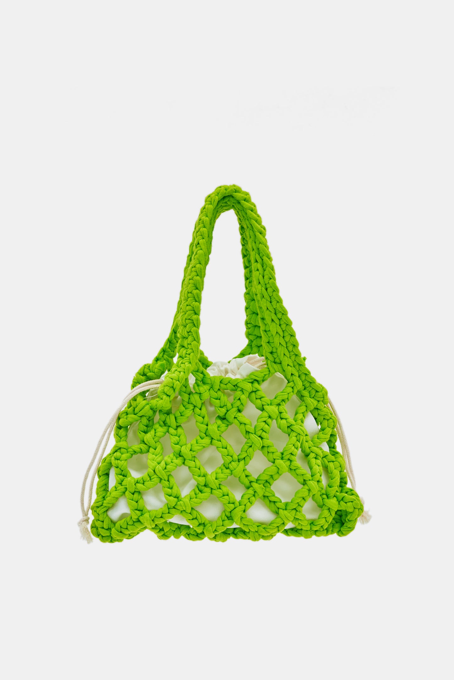Crochet Micro Bag, Lime