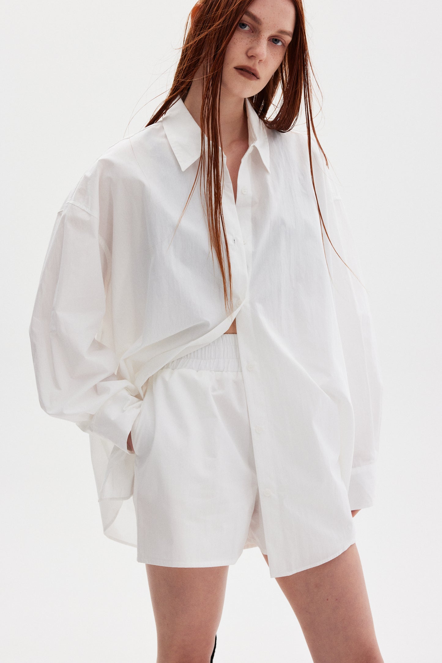 Organic Cotton Shirt, Off White