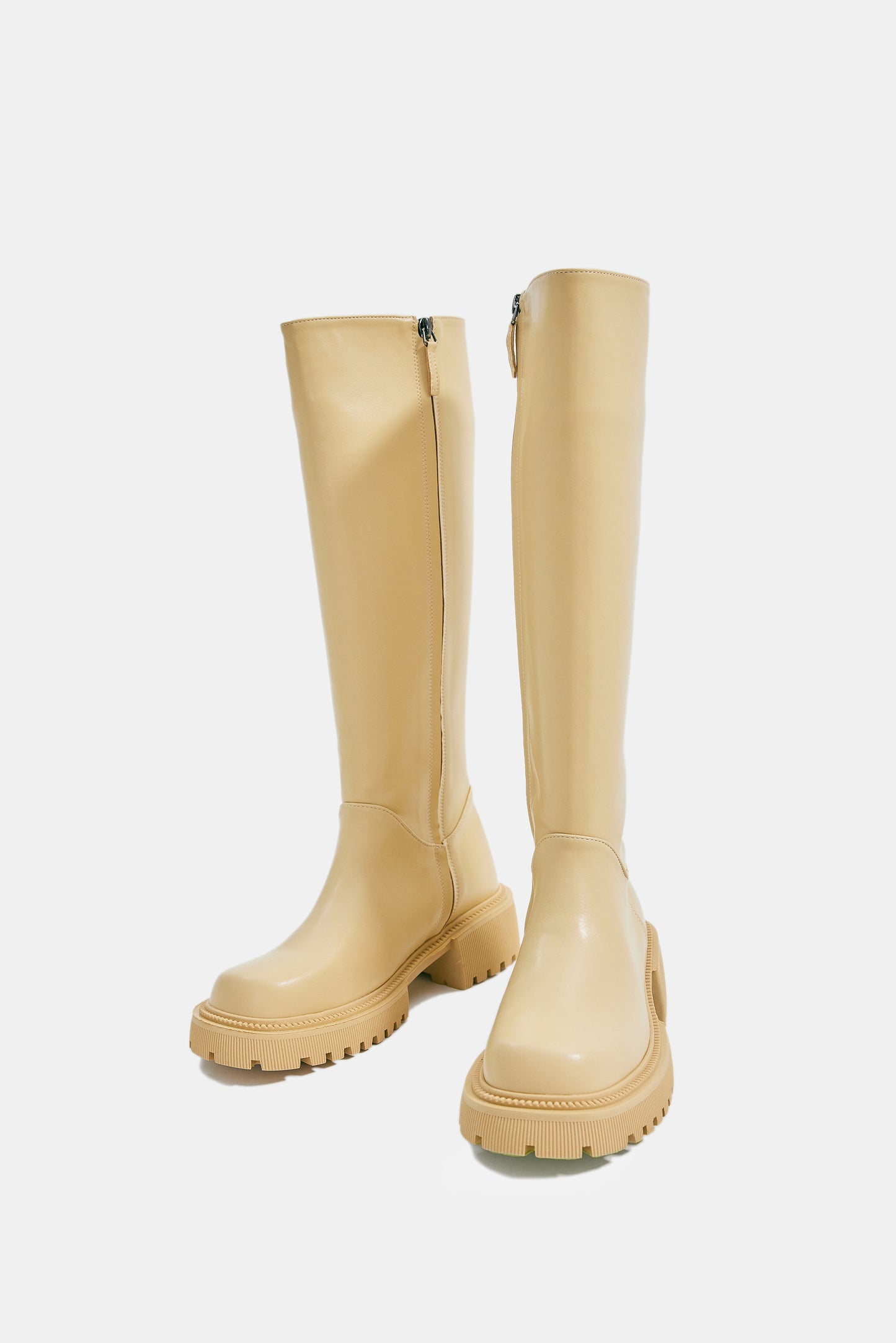 Tubular Combat Boots, Sahara
