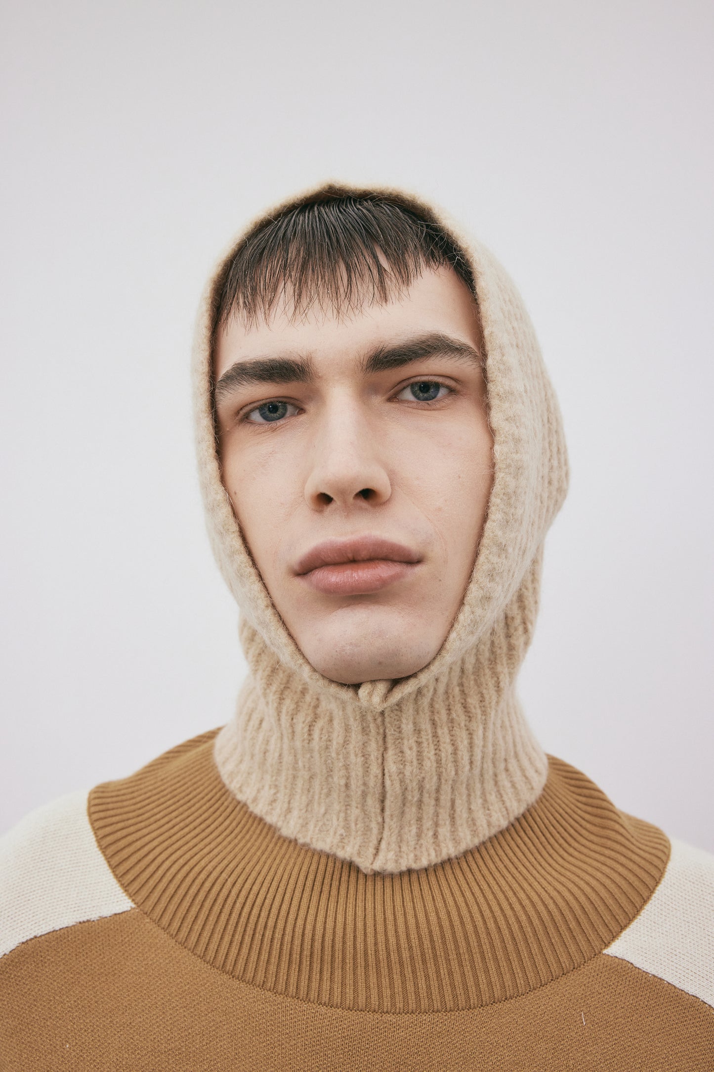 Merino Wool Balaclava, Natural