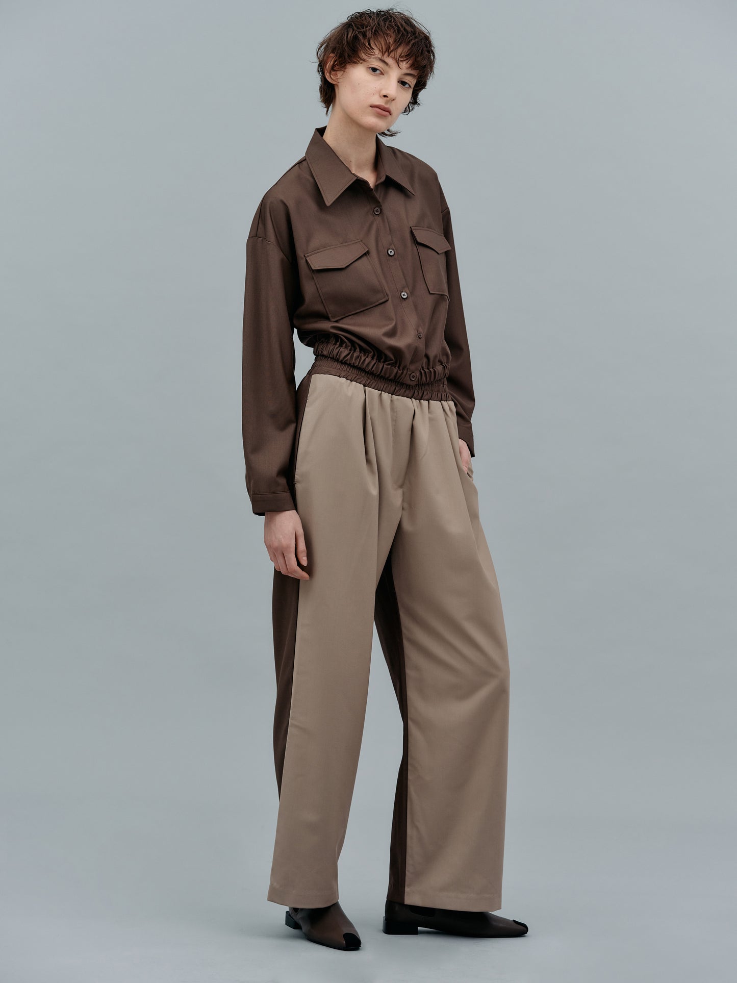 Plush Cargo Shirt, Hickory