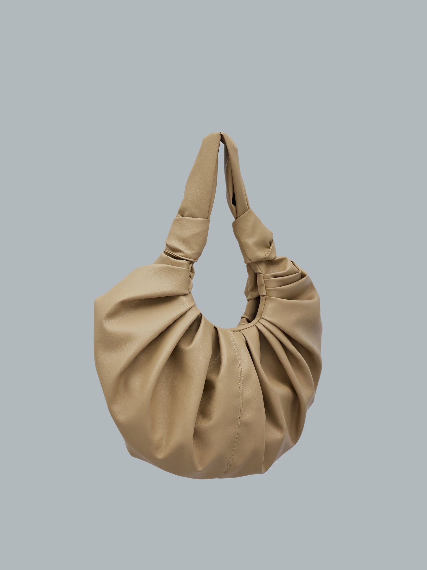 Croissant Tote Bag, Mud